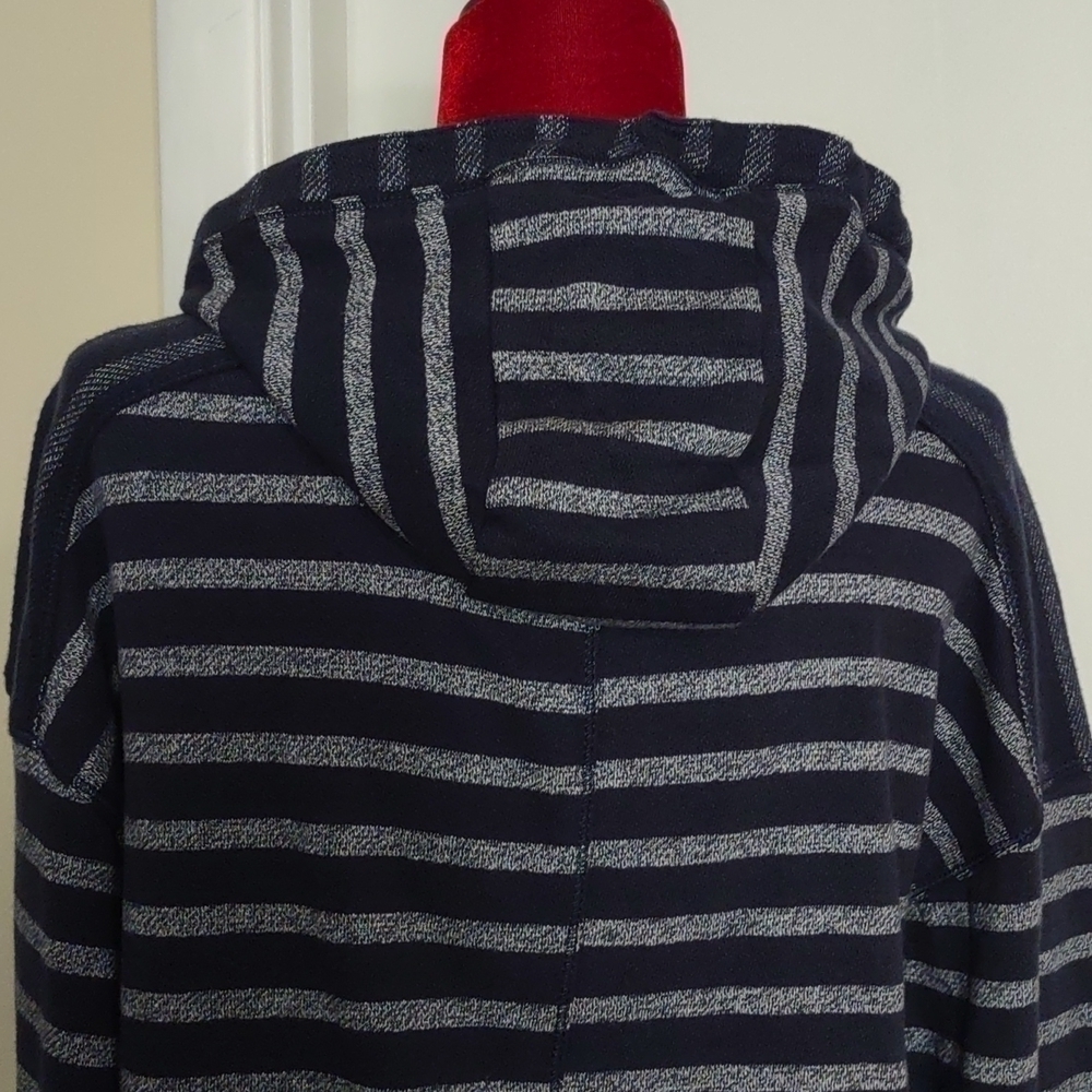 Nautica Navy Seas Summer Hooded Beach Jacket Size: Extra Small. NWT - Picture 7 of 9
